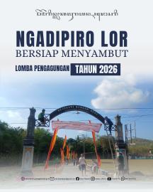 Persiapkan lomba pengagungan, warga Ngadipiro Lor kompak bergotong royong